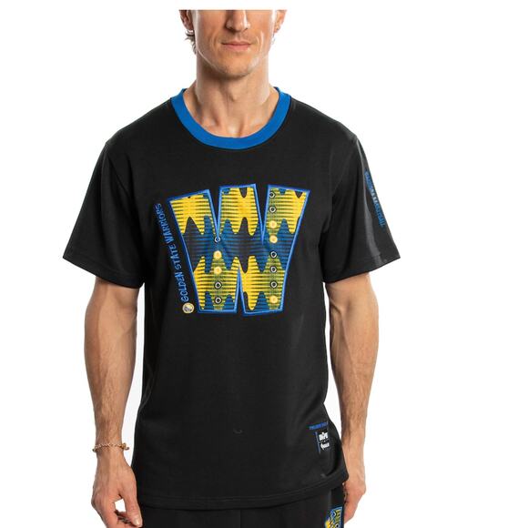 Golden State Warriors Two Hype Original 90's Team Kente Letter Tee Size M - Picture 1 of 6